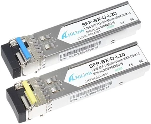10Pairs SFP 1.25Gb 1310/1550nm 20km 40km DDM LC Connector Transceiver(10Pairs 40km) 10Pairs SFP 1.25Gb 1310/1550nm 20km 40km DDM LC Connector Transceiver(10Pairs 40km)