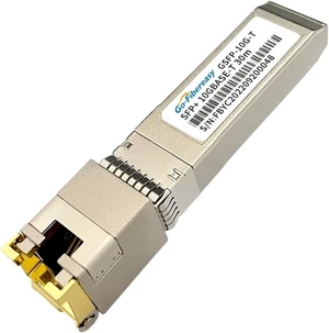 1PCS SFP 10G Electrical Port Optical Module SFP-10G-T SFP to RJ45 Conversion Module 30m Compatible 1PCS SFP 10G Electrical Port Optical Module SFP-10G-T SFP to RJ45 Conversion Module 30m Compatible