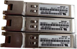 1pc RJ45 Gigabit Ethernet 740-013111 SP7041-M1-JN REV 02 TX 1000Base-T 100m 1000Mbps SFP to RJ45 Optical Fiber Module 1pc RJ45 Gigabit Ethernet 740-013111 SP7041-M1-JN REV 02 TX 1000Base-T 100m 1000Mbps SFP to RJ45 Optical Fiber Module