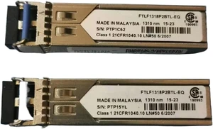 1PCS 1.25GB 1310NM SFP Optical Switch /FTLF1318P2BTL-EQ/ERIC/1310NM 10KM Fiber Transceiver Module 1PCS 1.25GB 1310NM SFP Optical Switch /FTLF1318P2BTL-EQ/ERIC/1310NM 10KM Fiber Transceiver Module