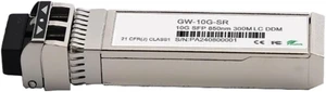 10G SFP+SR 850nm 300m LC DDM Optical Transceiver, Multimode, Dual Fiber 10G SFP+SR 850nm 300m LC DDM Optical Transceiver, Multimode, Dual Fiber