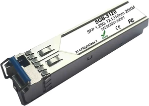 1.25G SFP WDM SC TX1310nm/RX1550nm 10km 20km Transceiver Module Compatible with 1310nm-TX/1550nm-RX SFP(1.25G SC TX1310 20km) 1.25G SFP WDM SC TX1310nm/RX1550nm 10km 20km Transceiver Module Compatible with 1310nm-TX/1550nm-RX SFP(1.25G SC TX1310 20km)