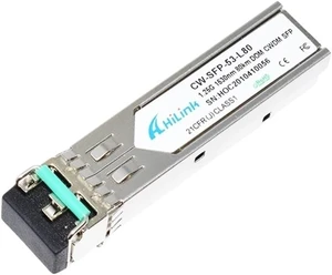 Dual LC 1.25G 1530nm 80km CWDM SFP Transceiver with DOM Function Dual LC 1.25G 1530nm 80km CWDM SFP Transceiver with DOM Function