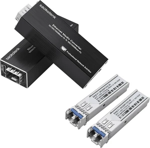 Mini SFP Gigabit PoE Media Converter 802.3af/at/bt PD 1000M Ethernet to SFP Fiber Optical Transceiver 10/100/1000Base-TX to 1000Base-FX RJ45 Converter 1.25Gbps (Single Mode Dual Fiber 20KM) Mini SFP Gigabit PoE Media Converter 802.3af/at/bt PD 1000M Ethernet to SFP Fiber Optical Transceiver 10/100/1000Base-TX to 1000Base-FX RJ45 Converter 1.25Gbps (Single Mode Dual Fiber 20KM)