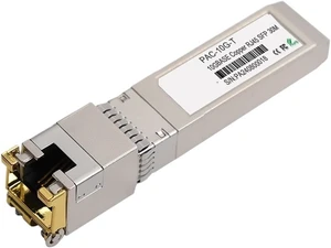 10GBase-T SFP+ to RJ-45 Transceiver, 10Gbe SFP+ Copper Ethernet CAT6a Module, up to 80M, for SFP-10G-T-S(5pcs 30M) 10GBase-T SFP+ to RJ-45 Transceiver, 10Gbe SFP+ Copper Ethernet CAT6a Module, up to 80M, for SFP-10G-T-S(5pcs 30M)