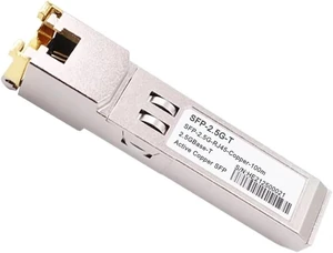 10G SFP+ Fiber 2.5G Copper SFP Modules Optical Port Turn to RJ45 Ethernet Port Switch Gigabit Transceiver Module(2.5G 2PCS) 10G SFP+ Fiber 2.5G Copper SFP Modules Optical Port Turn to RJ45 Ethernet Port Switch Gigabit Transceiver Module(2.5G 2PCS)