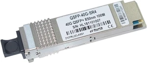 Fiber Transceiver 40GBASE SR4 QSFP+ 850nm 100M MultiMode MPO Connector Fiber Transceiver 40GBASE SR4 QSFP+ 850nm 100M MultiMode MPO Connector
