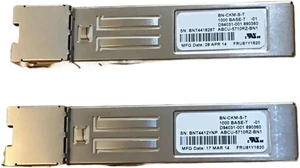 1pc RJ45 Fiber Transceiver BN-CKM-S-T 1000BASE-T ABCU-5710RZ-BN1 D94031-001 890360/RJ45 Fiber Optic Module 1pc RJ45 Fiber Transceiver BN-CKM-S-T 1000BASE-T ABCU-5710RZ-BN1 D94031-001 890360/RJ45 Fiber Optic Module