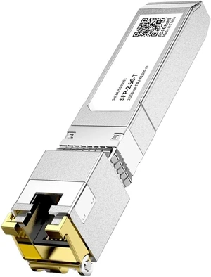 10/2.5/1.25G SFP+ to RJ45 Copper Module Ethernet Transceiver Module(SFP 2.5G) 10/2.5/1.25G SFP+ to RJ45 Copper Module Ethernet Transceiver Module(SFP 2.5G)