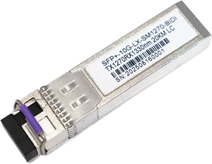 SFP Transceiver SFP Module 10G LC 1330nm/1270nm 20km Fiber Switch Compatible Module with Switch Optical Module(1Pcs-1270nm) SFP Transceiver SFP Module 10G LC 1330nm/1270nm 20km Fiber Switch Compatible Module with Switch Optical Module(1Pcs-1270nm)