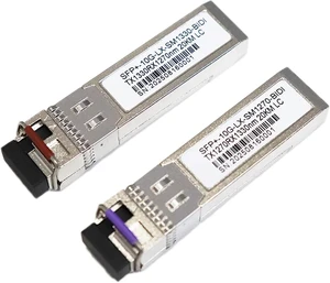 SFP Transceiver SFP Module 10G LC 1330nm/1270nm 20km Fiber Switch Compatible Module with Switch Optical Module(2Pcs-1330 1270nm) SFP Transceiver SFP Module 10G LC 1330nm/1270nm 20km Fiber Switch Compatible Module with Switch Optical Module(2Pcs-1330 1270nm)
