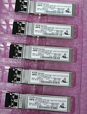 32GB SFP28 SW Temp XCVR LC MMF Optic Transceiver for P9H30A 32GB SFP28 SW Temp XCVR LC MMF Optic Transceiver for P9H30A