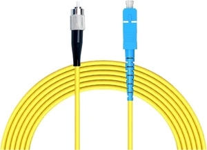 1PCS Single-Mode Single-core Optical Fiber Jumper ST-LC-FC-SC Optical Terminal transceiver Switch Module SC-SC Pigtail Carrier Grade(FC-SC,5m) 1PCS Single-Mode Single-core Optical Fiber Jumper ST-LC-FC-SC Optical Terminal transceiver Switch Module SC-SC Pigtail Carrier Grade(FC-SC,5m)