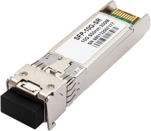 SFP Module 10G SR SFP+ LC Transceiver,10G 850nm MMF Multimode Module, Transmission Distance 300m(5pcs) SFP Module 10G SR SFP+ LC Transceiver,10G 850nm MMF Multimode Module, Transmission Distance 300m(5pcs)