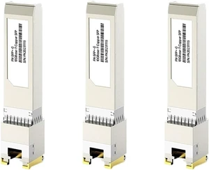 10G RJ45 Copper SFP+ Transceiver 30M/80M RJ45 Port 10GBase-T Compatible with for Ethernet Fiber Switch(3pcs 30M) 10G RJ45 Copper SFP+ Transceiver 30M/80M RJ45 Port 10GBase-T Compatible with for Ethernet Fiber Switch(3pcs 30M)
