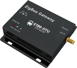 Zigbee Gateway RF to Ethernet E180-DTU(Z20-ETH) 20dbm 1.3km Zigbee3.0 TCP UDP HTTP MQTT at Commands Star/Mesh Network Zigbee Gateway RF to Ethernet E180-DTU(Z20-ETH) 20dbm 1.3km Zigbee3.0 TCP UDP HTTP MQTT at Commands Star/Mesh Network