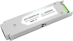 Axiom XFP10GSRFIN-AX XFP10GSRFIN - XFP transceiver Module - 10 GigE - 10GBase-SR - LC Multi-Mode - up to 984 ft - 850 nm Axiom XFP10GSRFIN-AX XFP10GSRFIN - XFP transceiver Module - 10 GigE - 10GBase-SR - LC Multi-Mode - up to 984 ft - 850 nm