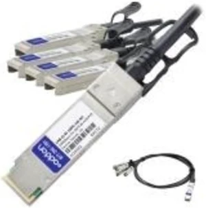 Axiom 100GBASE-CR4 QSFP28 to 4 X 25GBE SFP28 Passive DAC Arista Compatible 1M Axiom 100GBASE-CR4 QSFP28 to 4 X 25GBE SFP28 Passive DAC Arista Compatible 1M