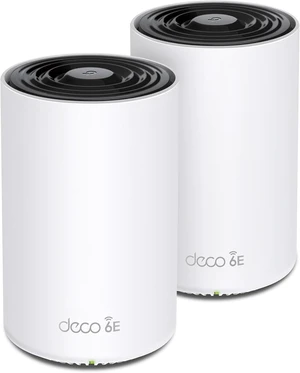 TP-Link Deco XE70 Pro AXE4900 Tri-Band WiFi 6E Mesh WiFi System, 2-Pack TP-Link Deco XE70 Pro AXE4900 Tri-Band WiFi 6E Mesh WiFi System, 2-Pack