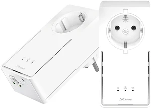 STRONG Powerline 2000 Kit Network Adapter (up to 2000 Mbit Duo/S, Integrated Socket, Fast Ethernet LAN, Powerlan) White POWERL2000DUOEU STRONG Powerline 2000 Kit Network Adapter (up to 2000 Mbit Duo/S, Integrated Socket, Fast Ethernet LAN, Powerlan) White POWERL2000DUOEU