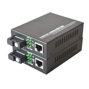 Gigabit Ethernet Fiber Media Converter SC, A Pair of 10/100/1000M RJ45 to 1000M Bi-Directional Single-Mode Fiber up to 20Km(12.4mi) Gigabit Ethernet Fiber Media Converter SC, A Pair of 10/100/1000M RJ45 to 1000M Bi-Directional Single-Mode Fiber up to 20Km(12.4mi)