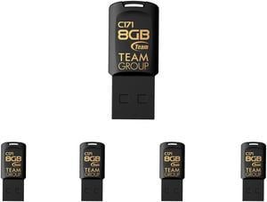 5 x Team Group 8GB C171 USB 2.0 Flash Drive (TC1718GB01)