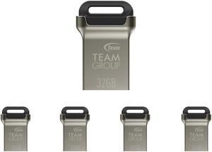 5 x Team 32GB C162 USB 3.2 Gen1 Flash Drive (TC162332GB01)