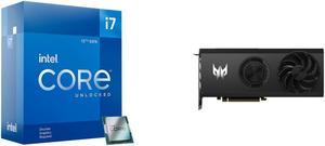 COMPUTADOR GAMER INTEL I7 12700KF/Z690/16GB DDR4/SSD 512GB NVME/RTX 3060  8GB/600W 80PLUS/WATERCOOLER 240MM/GABINETE GAME - Microgem