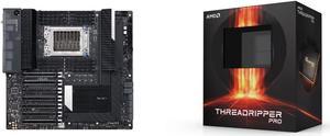 ASRock WRX80 CREATOR R2.0 AMD WRX80 SATA 6Gb/s Extended ATX AMD Motherboard  EATX AMD Ryzen Threadripper PRO 3000WX/ 5000WX Dual 10Gbe LAN 1 Dedicated  IPMI 2 Thunderbolt™ 4 Type-C 