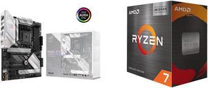 ASUS ROG STRIX B550A GAMING AM4 ATX AMD Motherboard and AMD Ryzen 7 5700X3D  Ryzen 7 5000 Series 8Core 30 GHz Socket AM4 105W None Integrated Graphics Processor  100100001503WOF