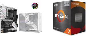 ASUS ROG STRIX B550A GAMING AM4 ATX AMD Motherboard and AMD Ryzen 7 5800X3D  Ryzen 7 5000 Series 8Core 34 GHz Socket AM4 105W None Integrated Graphics Desktop Processor  100100000651WOF