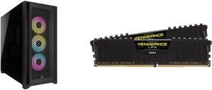 CORSAIR Vengeance LPX 64GB (2 x 32GB) 288-Pin PC RAM DDR4 3200 