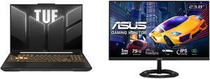 ASUS TUF Gaming F16 (2024) Gaming Laptop 16" FHD+ 165Hz IPS-level 100% sRGB 16:10 Display Intel Core i7-13650HX NVIDIA GeForce RTX 4060 16GB DDR5 512GB PCIe 4.0 SSD Wi-Fi 6 Windows 11 and ASUS 24" (23.8" Viewable) VZ249QG1R Full HD IPS 75Hz