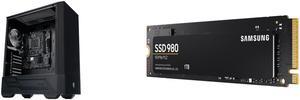 MSI MAG Intel PRO H610M-G WIFI DDR4 Barebone Kit and SAMSUNG 980 M.2 2280 1TB PCI-Express 3.0 x4 NVMe 1.4 V-NAND MLC Internal Solid State Drive (SSD) MZ-V8V1T0B/AM