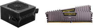 MSI MAG A750BN PCIE5 750W 80 PLUS BRONZE Certified Power Supply and CORSAIR Vengeance LPX 32GB (2 x 16GB) 288-Pin PC RAM DDR4 3600 (PC4 28800) Desktop Memory Model CMK32GX4M2D3600C18S