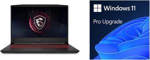 MSI Pulse GL66 11UCK1250 Gaming Laptop Intel Core i511400H 270GHz 156 Windows 11 Home and Microsoft Windows 11 Pro Upgrade from Home to Pro Digital Download