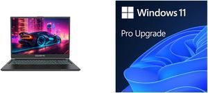 GIGABYTE G6 KFH3US854KH Gaming Laptop Intel Core i713620H 240 GHz 16 Windows 11 Home 64bit and Microsoft Windows 11 Pro Upgrade from Home to Pro Digital Download