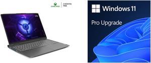 Lenovo 82XW001WUS Gaming Laptop Intel Core i713620H 240 GHz 16 Windows 11 Home 64bit and Microsoft Windows 11 Pro Upgrade from Home to Pro Digital Download