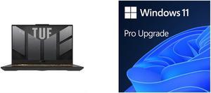 ASUS FX707VINS74 Gaming Laptop Intel Core i713620H 240 GHz 173 Windows 11 Home 64bit and Microsoft Windows 11 Pro Upgrade from Home to Pro Digital Download