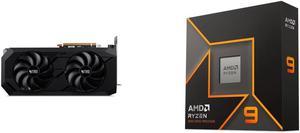 Acer Nitro Radeon RX 7700 XT 12GB GDDR6 PCI Express 4.0 x8 ATX Video Card DP.Z39WW.P01 and AMD Ryzen 9 9900X - Ryzen 9 9000 Series Granite Ridge (Zen 5) 12-Core 4.4 GHz - Socket AM5 120W - Radeon Graphics Processor - 100-100000662WOF