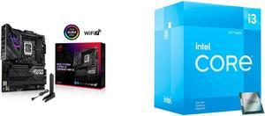 Motherboard CPU Combo -  ASUS ROG STRIX Z790-E GAMING WIFI II Bundle with  Intel BX8071512100F