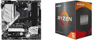 Motherboard CPU Combo -  ASRock B550M PRO4 Bundle with  AMD 100-100000065BOX