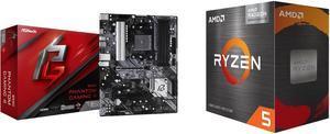 Motherboard CPU Combo -  ASRock B550 PHANTOM GAM 4 Bundle with  AMD 100-100001488BOX