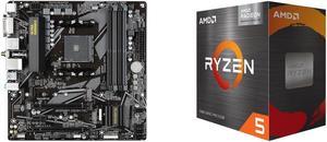 Motherboard CPU Combo -  GIGABYTE B550M DS3H AC Bundle with  AMD 100-100001488BOX