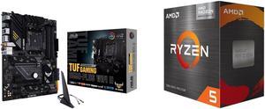 Motherboard CPU Combo -  ASUS TUF GAMING B550-PLUS WIFI II Bundle with  AMD 100-100001488BOX