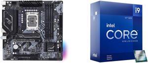 ASRock B660M PRO RS LGA 1700 Intel B660 SATA 6Gb/s DDR4 Micro ATX Motherboard Intel Core i9-12900KF - Core i9 12th Gen Alder Lake 16-Core (8P+8E) 3.2 GHz LGA 1700 125W Desktop Processor - BX8071512900KF