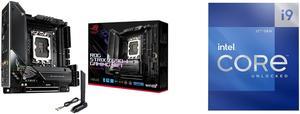 ASUS ROG Strix Z690-I Gaming WiFi 6E LGA 1700 (Intel® 12th&13th&14th Gen) mini-ITX gaming motherboard (PCIe 5.0,DDR5,10 layer PCB,10+1 power stages,Thunderbolt 4 Onboard,Intel® 2.5 Gb LAN) Intel Core i9-12900K - Core i9 12th Gen Alder Lake