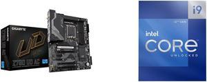 GIGABYTE Z790 UD AC LGA 1700 Intel Z790 ATX Motherboard with DDR5, Triple M.2, PCIe 5.0, USB 3.2 Gen2X2 Type-C, Intel Wi-Fi, 2.5GbE LAN, PCIe EZ-Latch, Multi-Key Intel Core i9-12900K - Core i9 12th Gen Alder Lake 16-Core (8P+8E) 3.2 GHz LGA