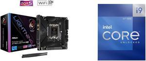 Asrock Z790I Lightning Wifi LGA 1700 DDR5 Mini ITX Motherboard PCIe 5.0 x16, 2.5G LAN , Wi-Fi 6E + Bluetooth, 3 x SATA3 6.0 Gb/s Intel Core i9-12900K - Core i9 12th Gen Alder Lake 16-Core (8P+8E) 3.2 GHz LGA 1700 125W Intel UHD Graphics 770