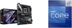 GIGABYTE Z790 AORUS PRO X WIFI7 LGA 1700 Intel Z790 X ATX Motherboard with DDR5, 5 x M.2, PCIe 5.0, USB 3.2 Type-C, Wi-Fi 7, 5GbE LAN, Q-Flash Plus, EZ-Latch Plus Intel Core i9-12900K - Core i9 12th Gen Alder Lake 16-Core (8P+8E) 3.2 GHz LG